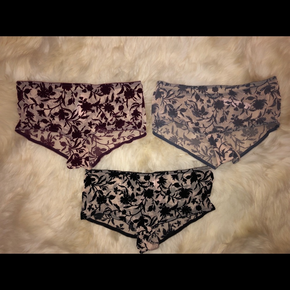 Set of 3 Victoria Secret Panties NWT Small